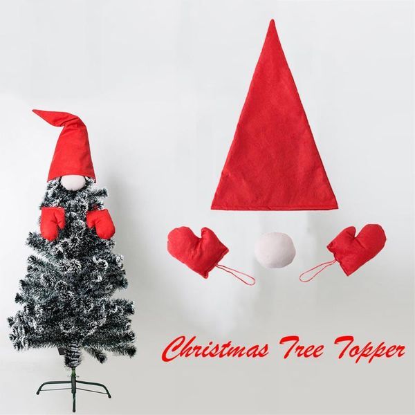 

christmas decorations tree er cover hat ornaments home decor festive set adornos de navidad #431