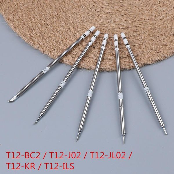 

1 x t12 bc2/j02/jl02/kr/ils soldering iron tips for soldering rework station1