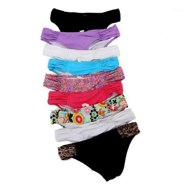 

women red bikini bottoms summer printing swimwear biquini swim suit blue black brazilian girl cheeky bikinis bottom1, White;black