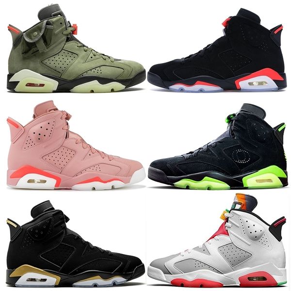 

2020 jumpman hare 6 6s mens womens basketball shoes retro camo travis scotts 6 millennial pink black infrared trainers sneakers size 13