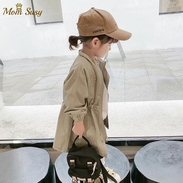 

fashion baby girls boys trench cotton long kids windbreak jacket spring autumn winter warm child dust coat baby outwear clothes 201106, Camo