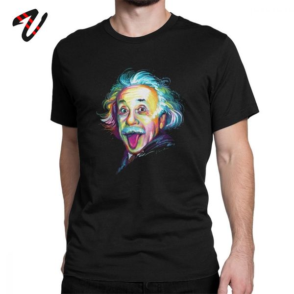 

sport genius tongue t shirt men humorous albert einstein streetwear 100% cotton clothes swag short sleeve o neck tees big size t-shirt