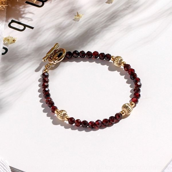 

xj9m9 bardo garnet for garnet braceletbracelet braceletwomen bracelet wine transfer pearl gold red crystal plated gift jewelry m7cvj, Golden;silver