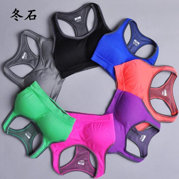 

femme сексуальная йога женщины спорт бюстгальтер дышащий фитнес бег жилет gym stretch спорт push up quickdry бесшовные лифчик, White;black