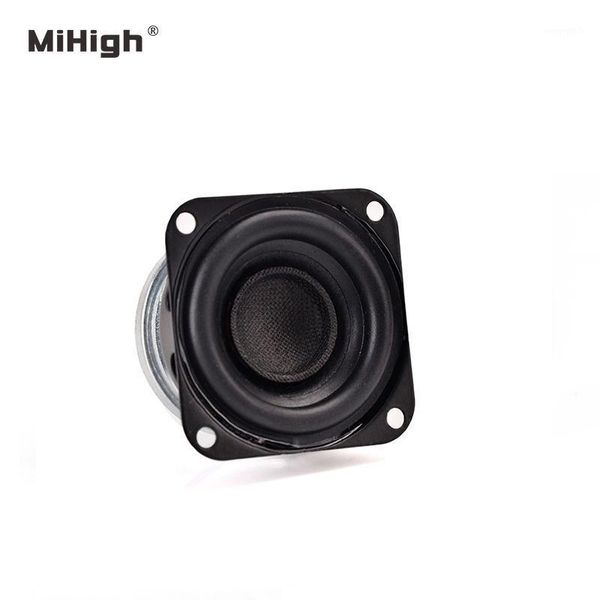 

2pcs maiha 1.5inch audio portable speakers 4 ohm 5w 10w full range neodymium magnetic bass speaker stereo diy home theater1