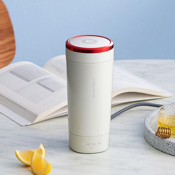 

100-240v electric kettle portable boiling cup heat preservation teapot 4 gear temperature automatic kettle for home travel 300ml
