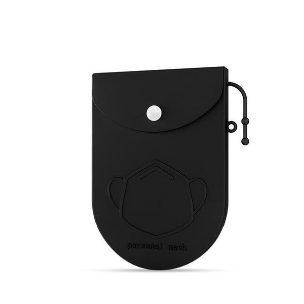 

portable mask clips disposable sile storage case container foldable mask cover bag for po qylyag item_home