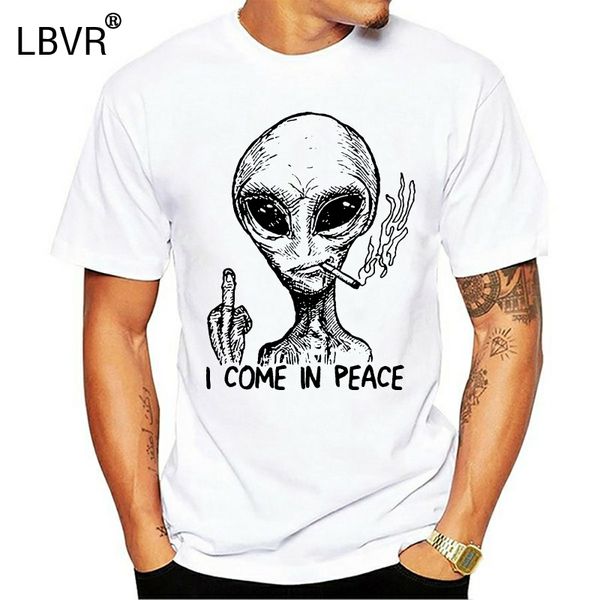 

alien i come in peace extraterrestrial ufo area 51 roswell spaceship new men summer style casual tee shirts sport hooded sweatshirt hoodie