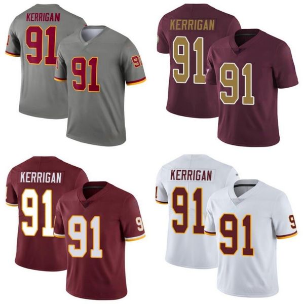 

men #91 ryan kerrigan women youth nfl jersey, Black;red