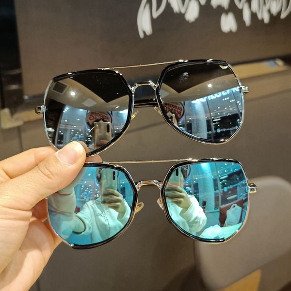 

anti ultraviolet boy trend personalized big children's toad glasses fashion show girl's sunglasses, White;black