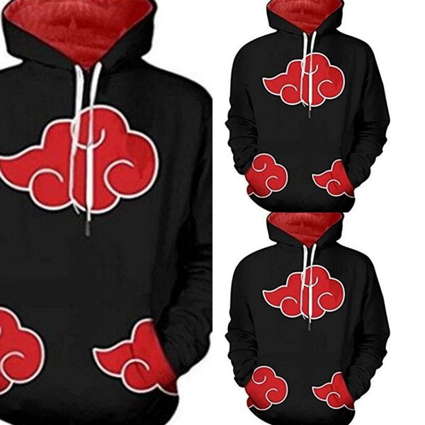 

new 3d printed cloud naruto lovers big fashion men's new 3d printed hoodie cloud naruto lovers big fashion men's hoodie gcfcu, Black