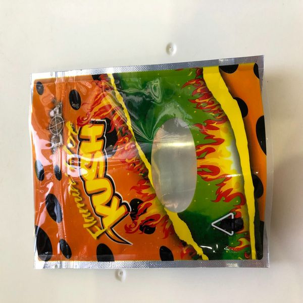 

flamin kush resealable empty mylar bags edibles nerds sf california 3.5-7g empty bag bbyibj nana_shop, Pink;blue