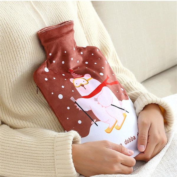 

rubber water bag hand warmer thick bottle termofor gumowy handwarmer u shaped pillow back abdomen waist body heating uxz wmtefm mywjqq