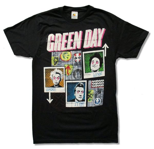 

green day 99 revolutions tour black new official nwt funny hipster summer sport hooded sweatshirt hoodie t shirt
