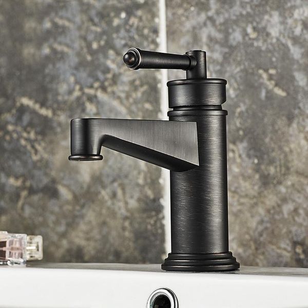 

deck mounted 6 colors of short and tall brass material bathroom vanity mixer