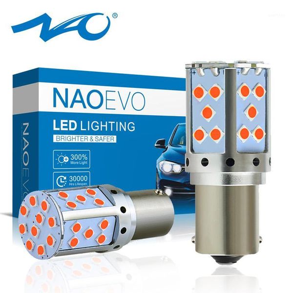 

nao p21w py21w led canbus no hyper flash 19w ba15s bau15s 1156 7440 w21w 3156 p27w car led light 3030 smd amber white drl auto1