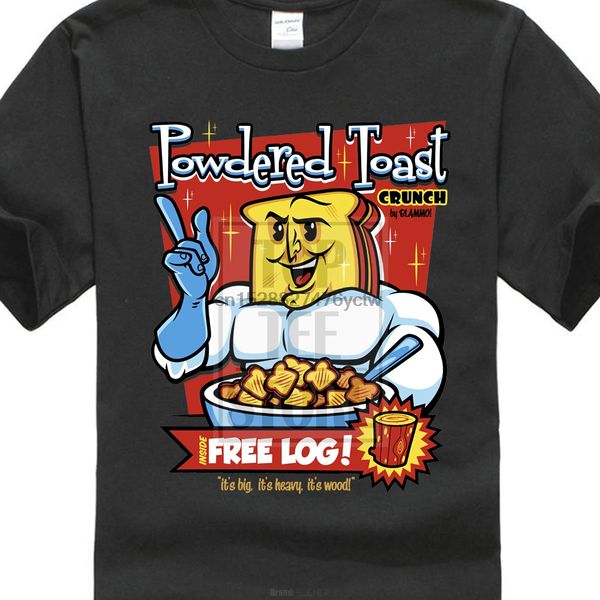 

2018 summer casual man t shirt ren and stimpy shirt powdered toast crunch with log anime casual sport hooded sweatshirt hoodie