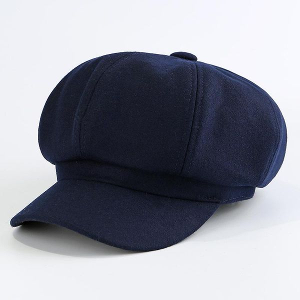 

2019 новый восьмиклинок женщина джинсового восьмиклинок восьмиугольной бейкер остроконечного берет вождение hat женские солнцезащитные шляпы, Black;white