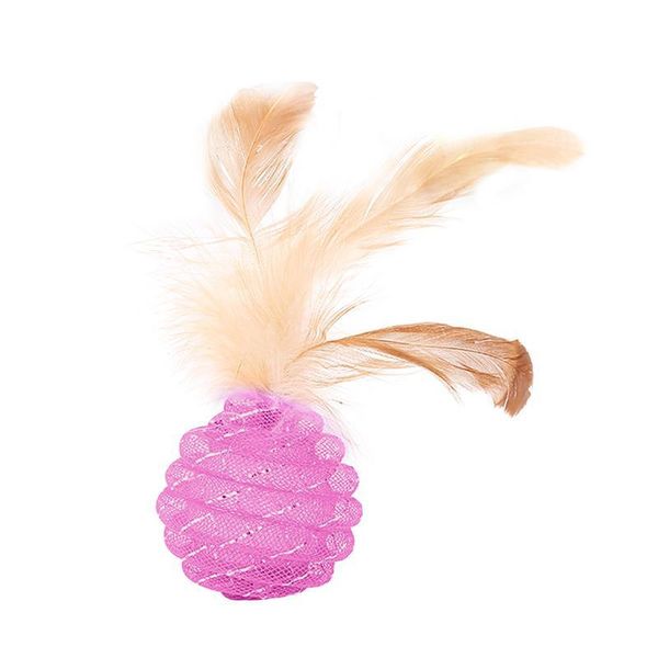 

kitten play interactive fun toy cat feather toys pet cat toy playing for cats supplies jllaws
