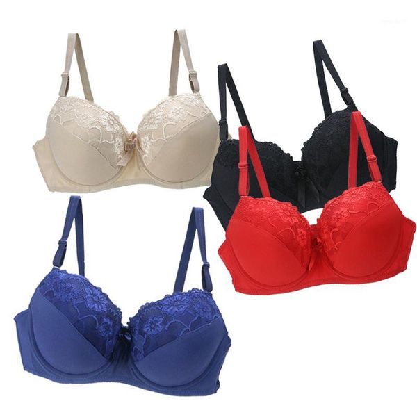 

bras lace for women lingerie large size push up brassiere underwire bralette b c d e cup underwear female intimates1, Red;black