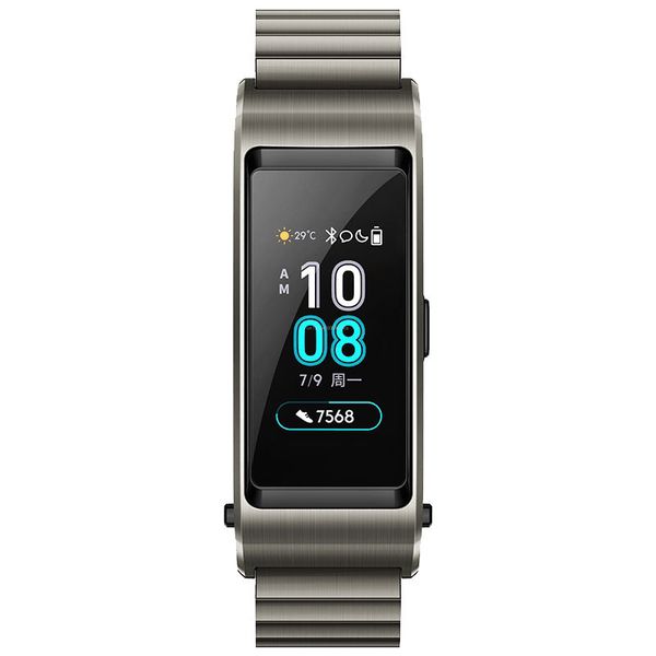 

100% original global huawei talkband b5 smart wristbands bluetooth headset sports bracelet fitness tracker heart rate monitoring