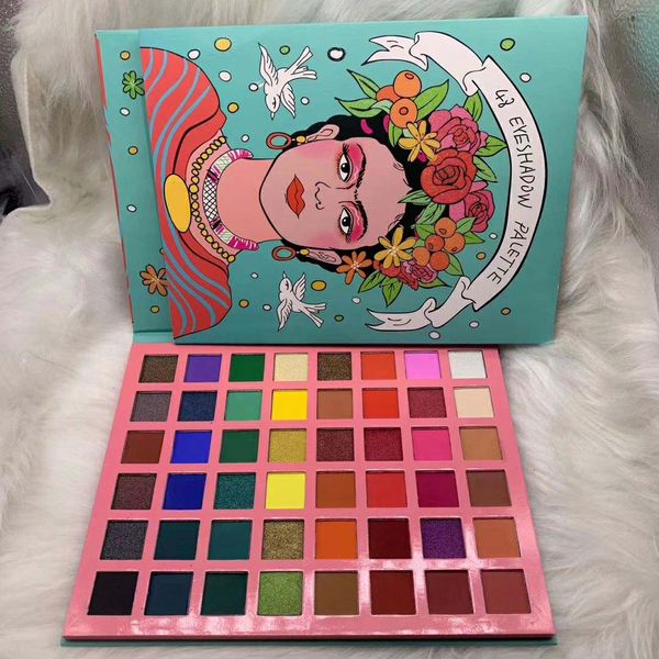 

long-lasting matte & shimmer eye shadow cosmetics 48 colors eye pressed powder palette easy to wear dhl free
