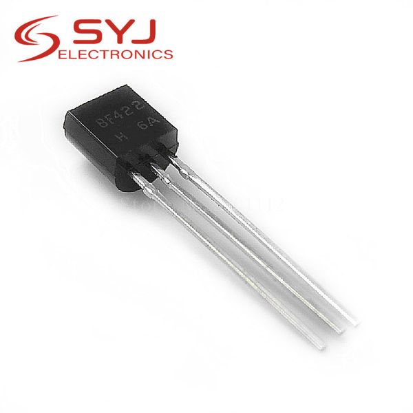 

100pcs / lot bf422 in-line triode transistor to-92 0.1a 250v npn in stock