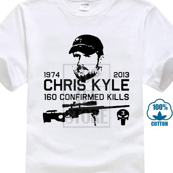 

2018 new summer cool chris kyle american sniper navy seal us iraq texas hero 160 kills army skull funny 018301 sweatshirt hoodie t shirt