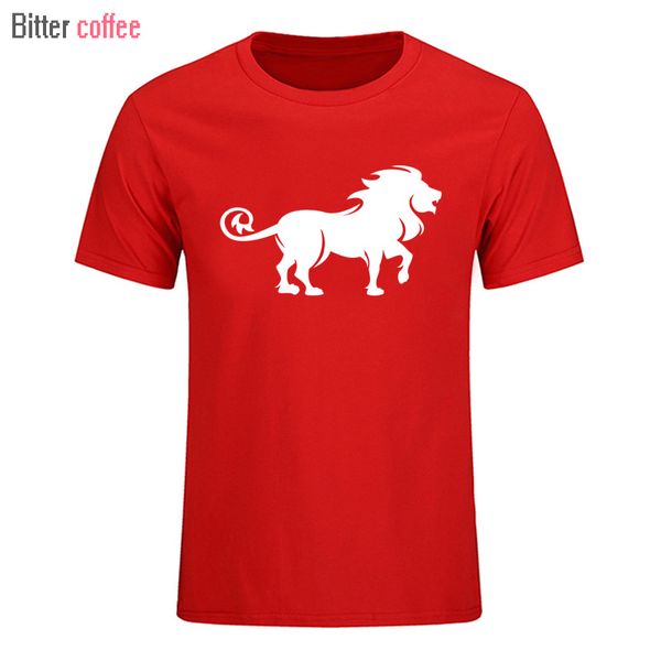 

bitter coffee men t shirt 2018 summer men t shirt casual t-shirt the lion side printed tees sport hooded sweatshirt hoodie