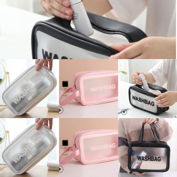 

2r34m internet storage storage large portable waterproof cosmetic capacity celebrity simple girlscosmetic wash handbag bag vmkis
