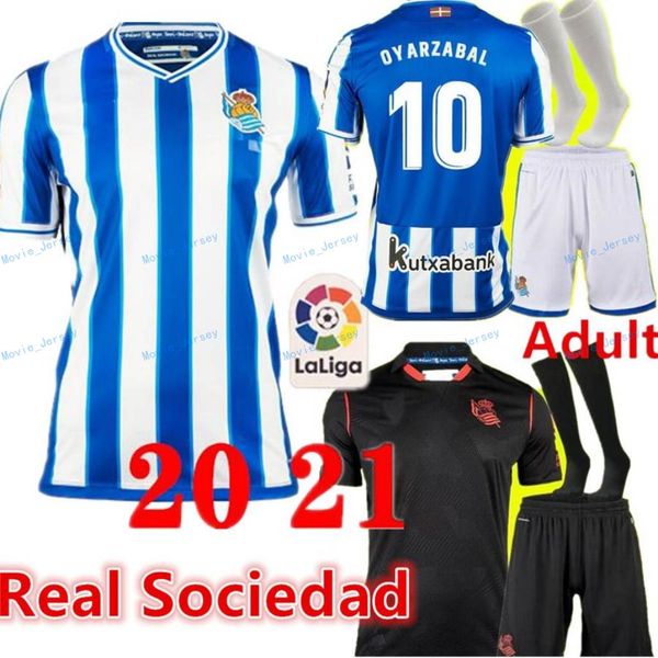 

2020 2021 real sociedad odegaard oyarzabal isak soccer jerseys 20 21 x prieto gorosabel sandro merino football shirt camisetas de futbol, Black;yellow