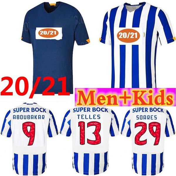 

20 21 porto soccer jersey 20 21 fc camisetas de fútbol pepe aboubakar marega nakajima marcano 2020 2021 futebol clube men+ kids suit, Black;yellow