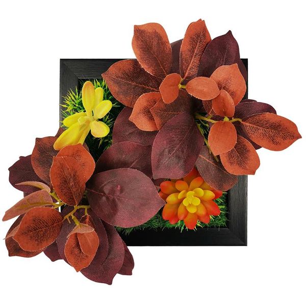 

20*20cm mini artificial plant frame wall for home wedding wall decoration