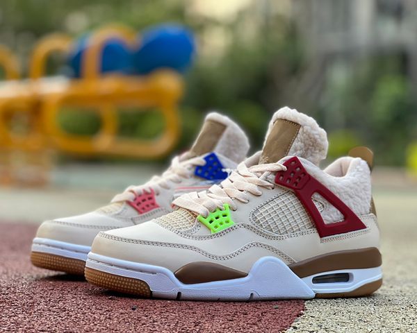 

2021 release authentic jumpman 4 gs basketball shoes where the wild things are designer outdoor sports sneakers send with original box