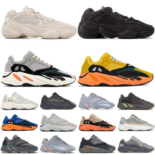 

700 running shoes desert rat bone white 500 inertia tephra solid grey utility black vanta men women sport size 36-45