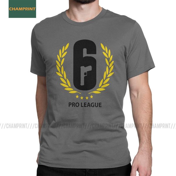 

sport rainbow six siege pro league t shirts for men 100% cotton novelty t-shirts round neck tom clancy game tee shirt short sleeve