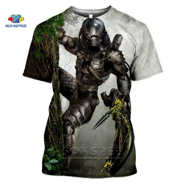 

the predator movie pullover 3d print shirts kawaii plus size kawaii men clothing