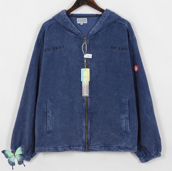 

2021 new cav empt noise pulse cotton suit men women zipper jacket turtleneck heavy fabric coat i88d, Black;brown