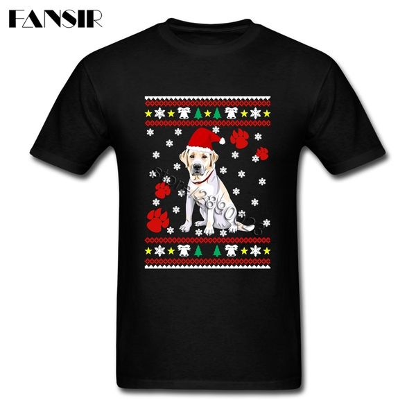 

screen printing shirt man short sleeve christmas labrador retriever clothing men t-shirts sport hooded sweatshirt hoodie
