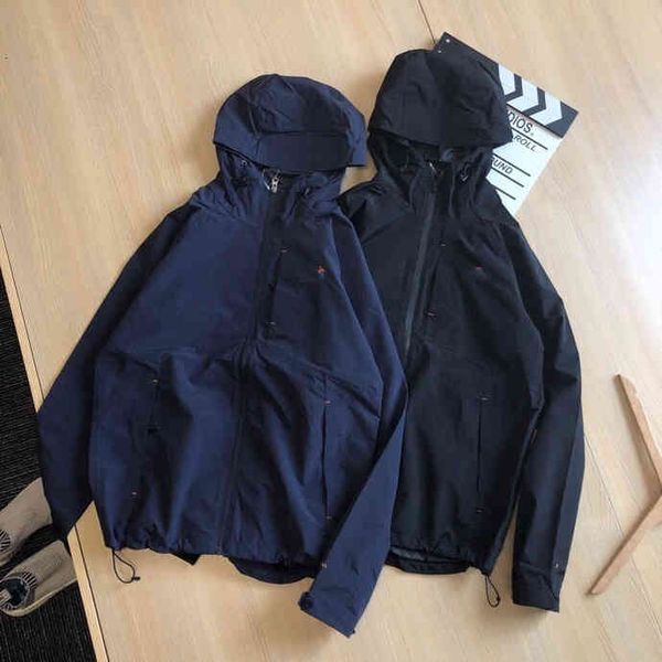

men's jackets clothing autumn and winter men's outdoor windproof, waterproof breathable embroidered hooded submachine jacket 6343, Black;brown