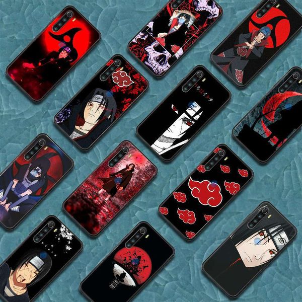 

naruto uchiha itachi mobile phone case, the shell is millet redmi 7 7a 8 8a 9 9c note 6 789 9s k20 pro k30, black tpu prime shell