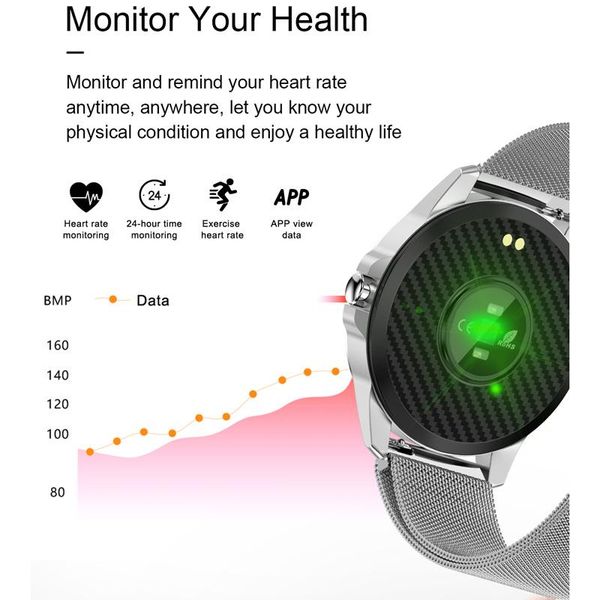 

smart watch r23 сенсорный водонепроницаемый браслет сердечное сердечное давление фитнес трекер цвет мужчины женщины спорт вызов будильник ча