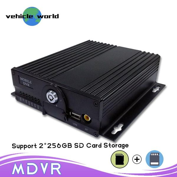 

dahua 4ch mobile dvr 1080p sd card mdvr car camera recorder, Black;white