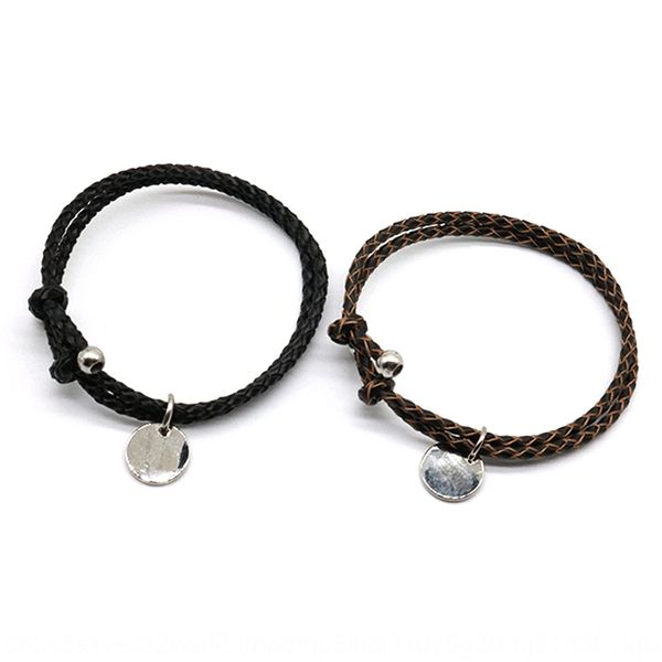 

тканые браслет простые индивидуальностью мужской женской литературы арт браслет мода бренд пары и ju0ub, Golden;silver