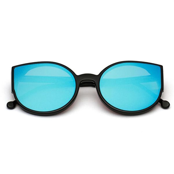 

nywooh cat eye солнцезащитные очки зеркальным покрытием светоотражающие солнцезащитные очки большой черная рамка очки электрическое оборудов