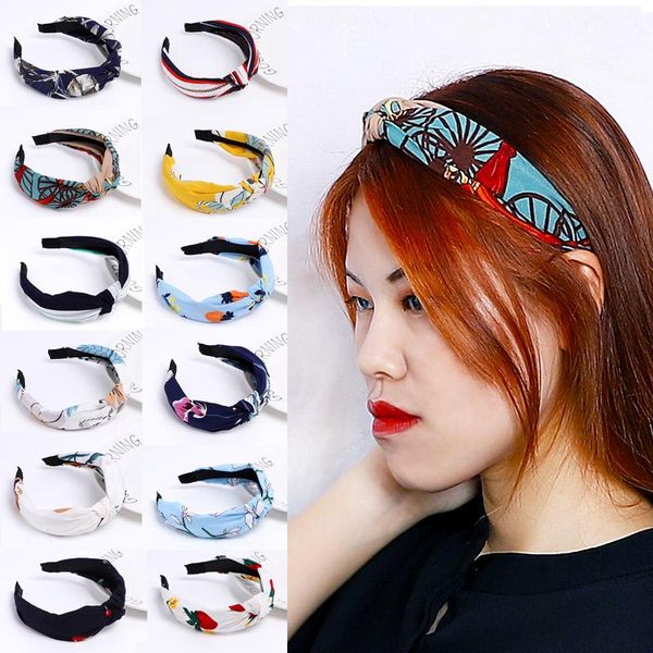 

bands новый цветок узел ободки для женщин девушки волос корейский hairband мода волос инструменты аксессуары для волос обруч styling 14 цвет, Slivery;white