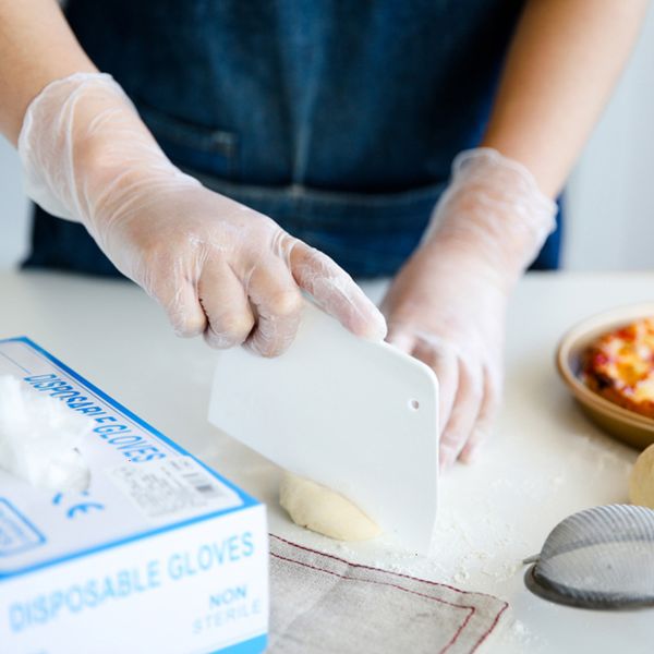 

catering disposable gloves transparent latex household plastic pvc washing dishes beauty care thin hand film