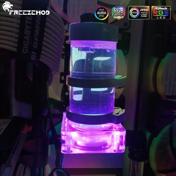 

fans & coolings emod rgb water tank one-piece reservoir with pump 800l/h integrated pwm speed control head 4 meters flow mod watercoole