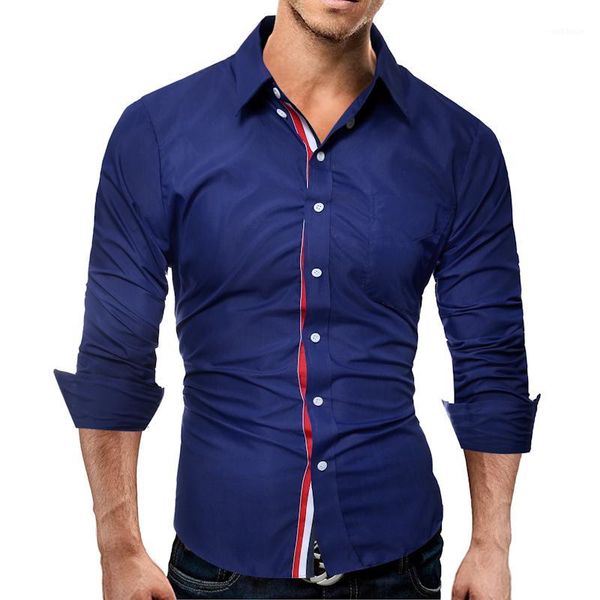 

brand 2017 fashion male shirt long-sleeves color casual mens dress shirts slim men shirt 3xl asdf1, White;black