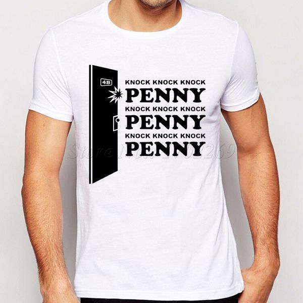 

print the big bang theory penny sheldon's knock fashion casual short sleeve mens men hispter sport hooded sweatshirt hoodie t shirt